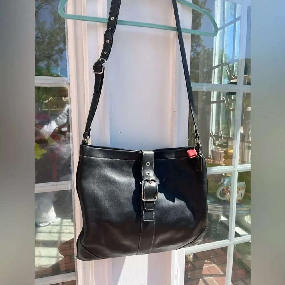 Coach Genuine Leather Shoulder Bag